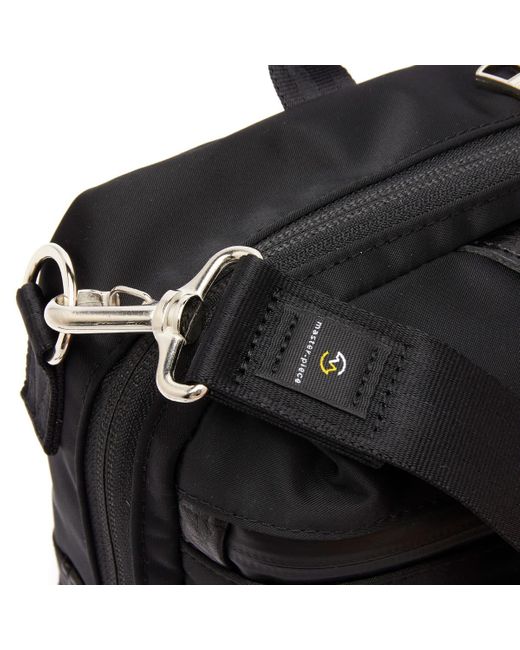 Master Piece Black Progress Small Shoulder Bag