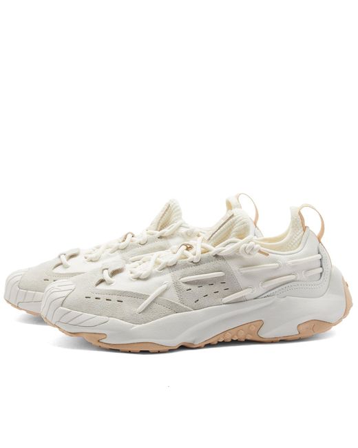 PUMA White Plexus Sand Sneakers for men
