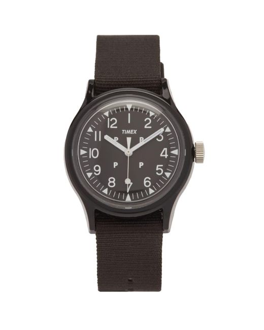 Pop Trading Co. Black X Timex Mk1 36mm Watch for men