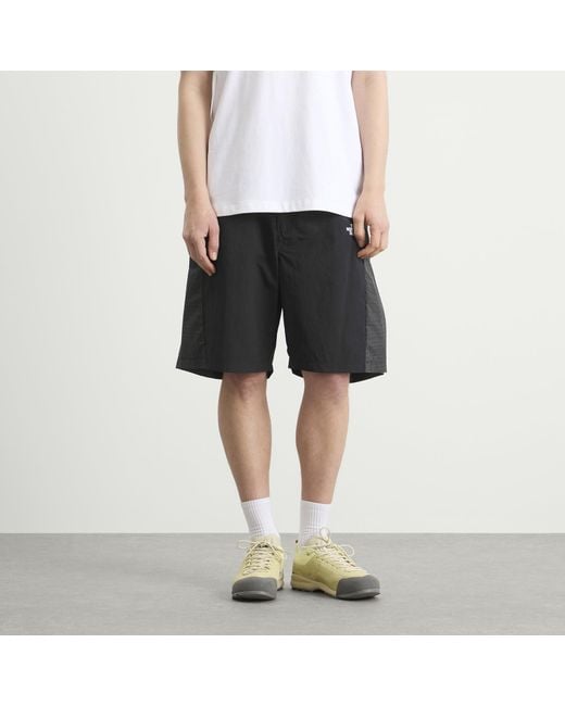 The North Face Black Nse Belted Shorts for men