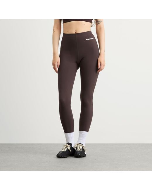 Jil Sander Brown Jil Sander Leggings