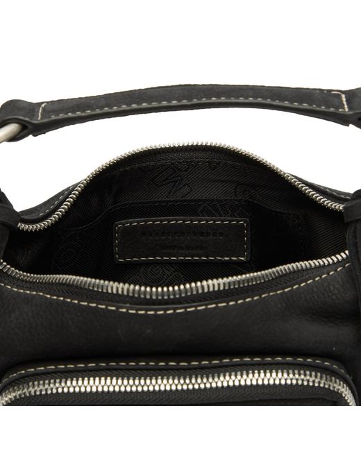 MARGE SHERWOOD Black City Hobo Micro Bag