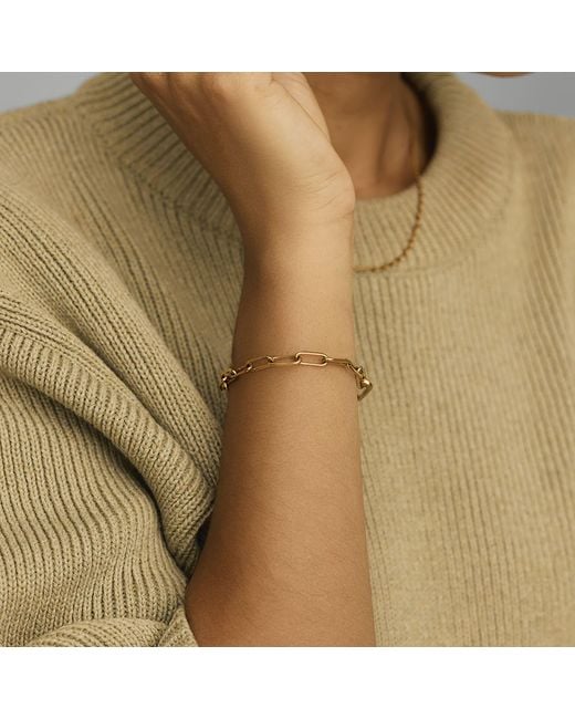 Missoma Metallic Classic Paperclip Chain Bracelet