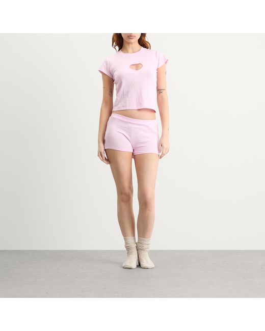Skims Pink Worn