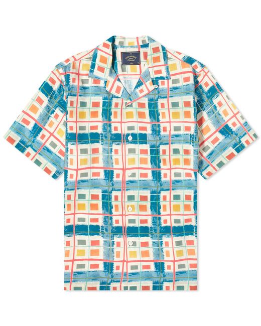 Portuguese Flannel Blue Color Case Vacation Shirt for men