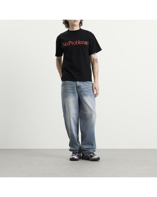 No Problemo Black Ss Tee for men