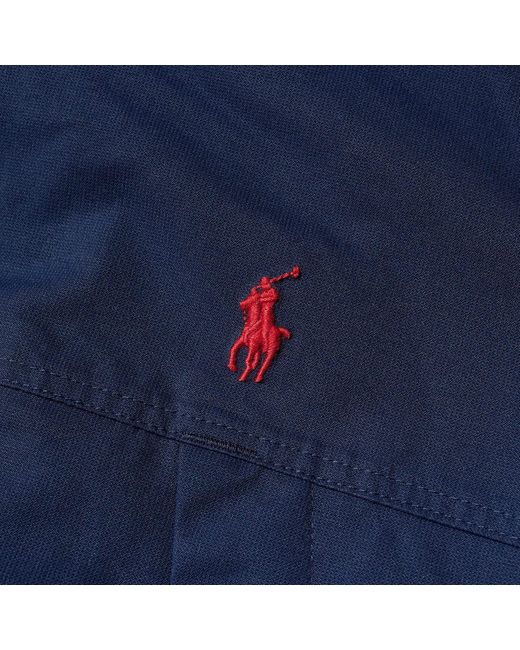 Polo Ralph Lauren Blue Eastland Lined Bomber Jacket for men