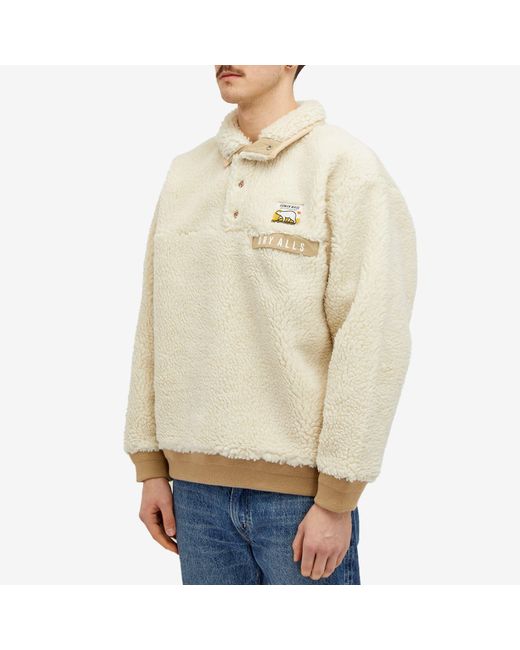 Human Made Natural Boa Fleece Pullover Fleece for men