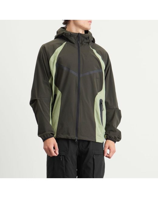 Nike Green Tech Woven Full Zip Jacket for men