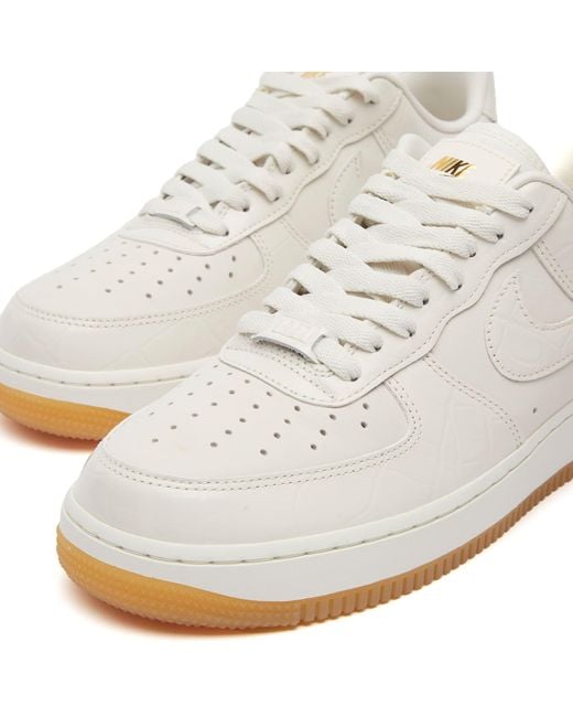 Nike White W Air Force 1 '07 Lx Sneakers