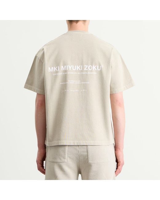 MKI Miyuki-Zoku Natural Design Studio T-Shirt for men