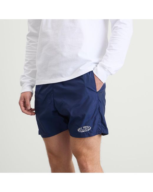 Palmes Blue Oval Tennis Shorts for men