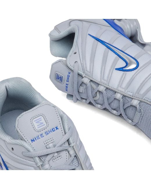 Nike Blue Shox Tl Sneaker