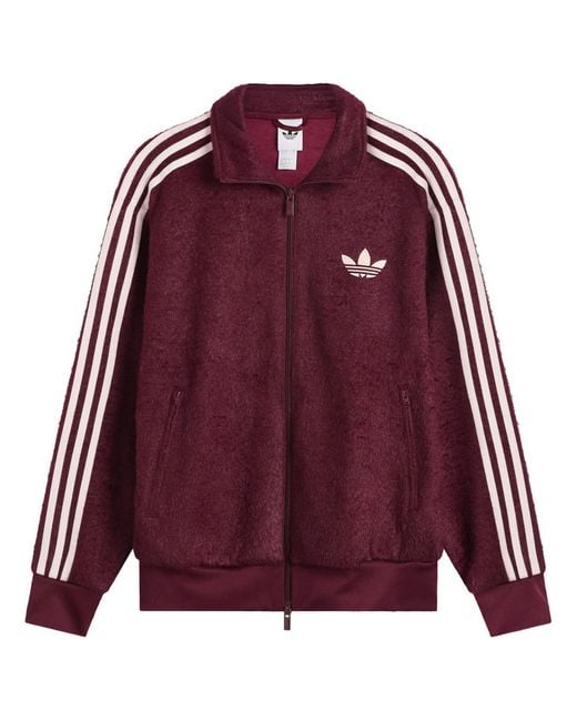 Adidas Purple Mohair Firebird Track Top