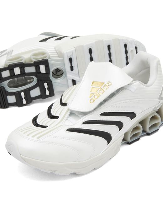 Adidas White Predator Megaride Sneaker for men