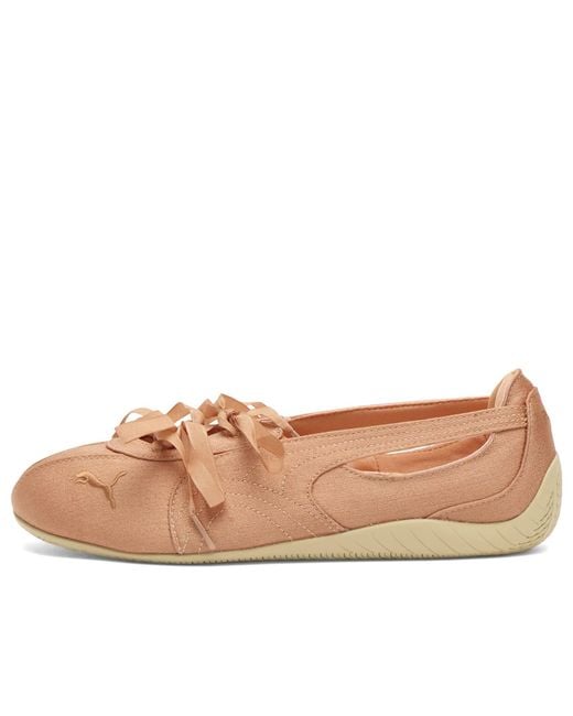 PUMA Pink Speedcat Ballet Nova Satin Sneaker