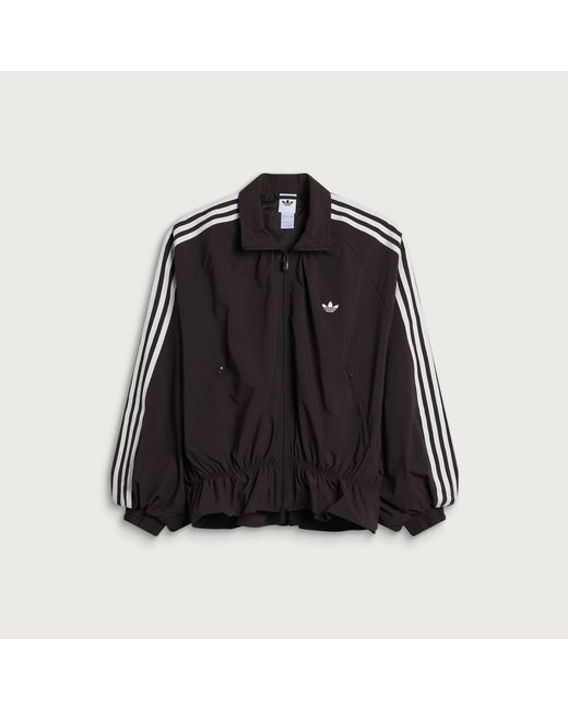 Adidas Black Blousy Oversized Track Top