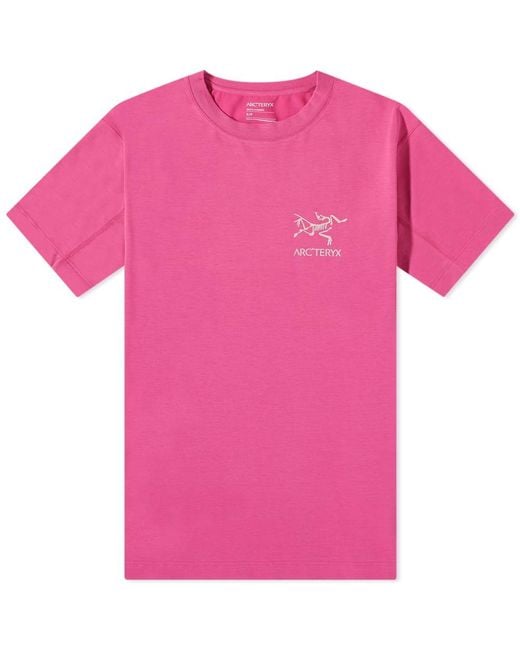 Arc'teryx Pink Arcteryx System A Copal Bird T-shirt for men