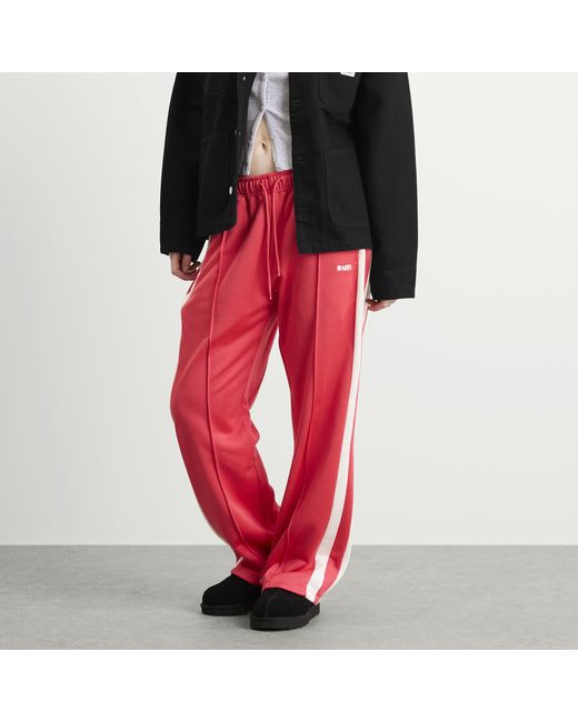 SUNDAYFRUITMARKET Red Sunday Jersey Tracksuit Bottoms