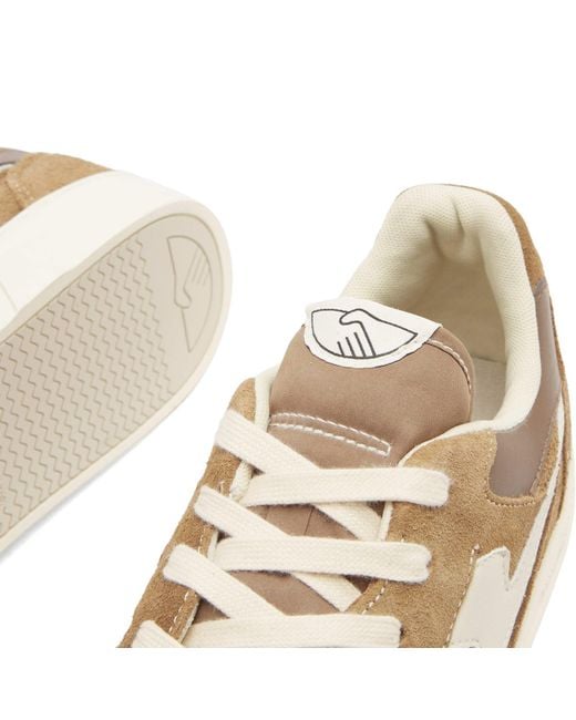 Stepney Workers Club Natural Pearl S-Strike Geo Merged Sneaker for men