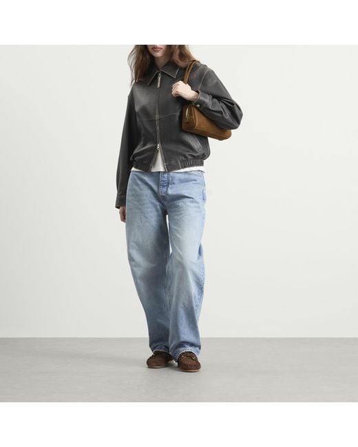 MARGE SHERWOOD Brown Soft Boston Ew Bag