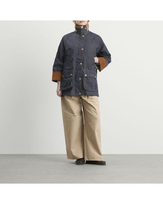 Barbour Blue Asker Casual Jacket