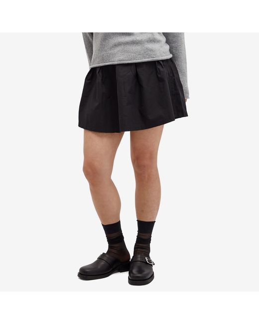 Our Legacy Black Object Mini Skirt