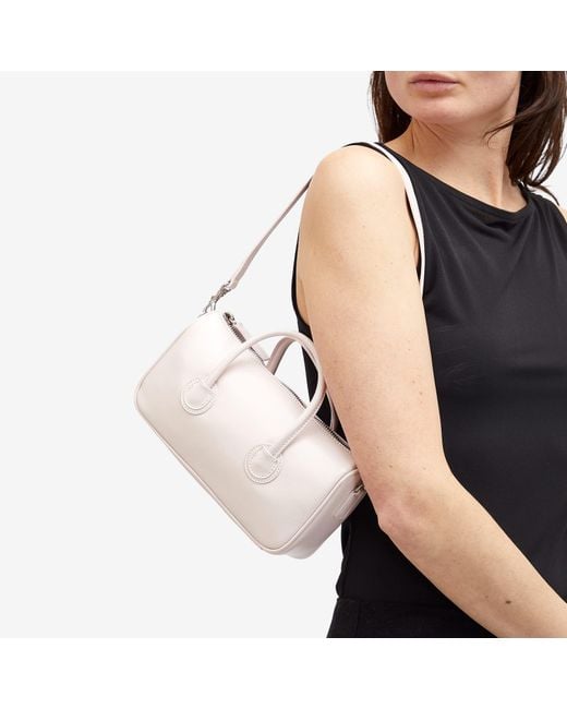 MARGE SHERWOOD Pink Zipper Small Bag