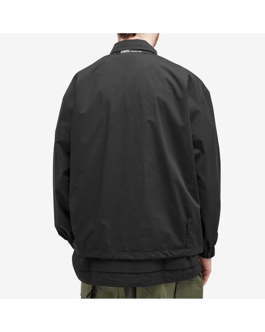 Poliquant Black Duality Collared Jacket for men