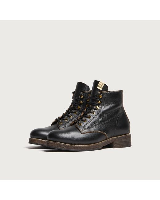 Visvim Black Virgil Folk Boots for men