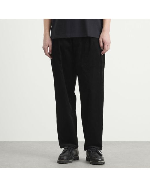 WTAPS Two Tuck Corduroy Trousers in Black for Men | Lyst