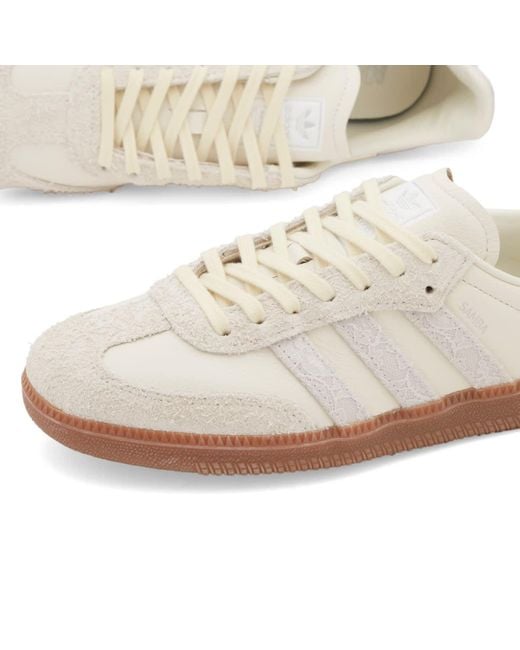 adidas gazelle silver green womens SAMBA LACES WHITE main image 0