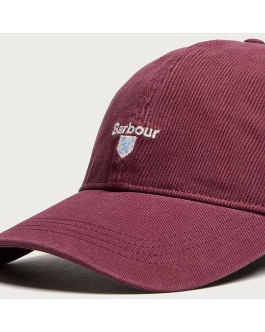 Barbour Red Cascade Cap for men