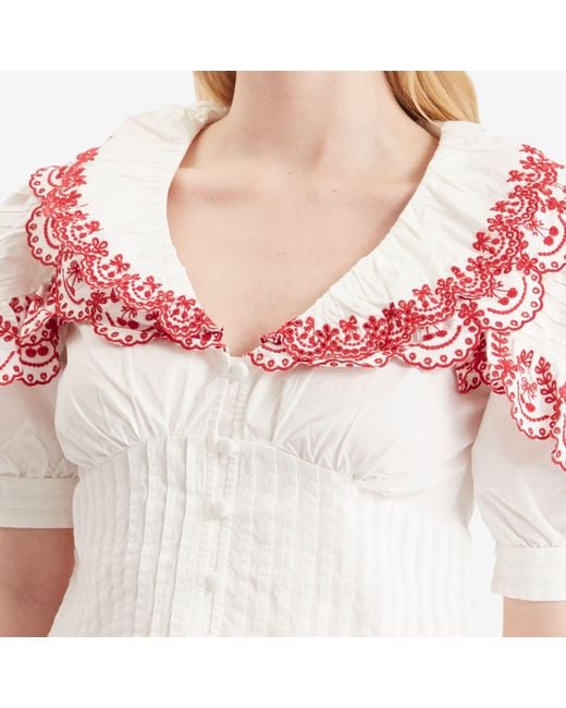 Damson Madder Pink Caroline Blouse