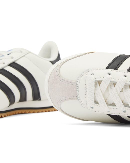 Adidas White Kick Sneakers