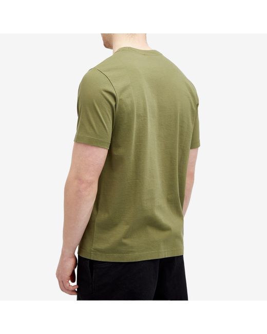 Maison Kitsuné Green City Coins Comfort T-Shirt for men