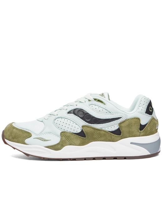 Saucony Grid Shadow 2 Sneakers in White for Men Lyst UK