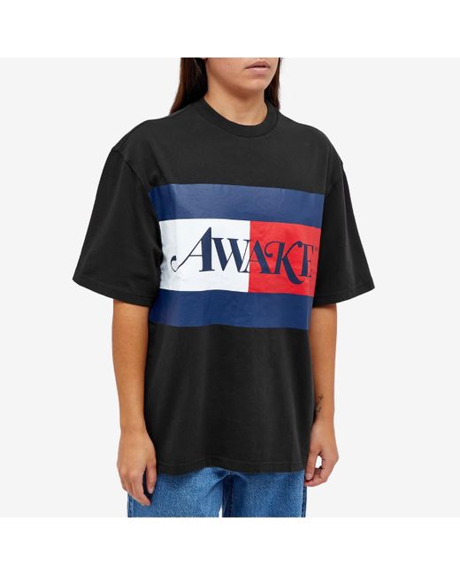 Tommy Hilfiger Black X Awake Ny Flag T-shirt