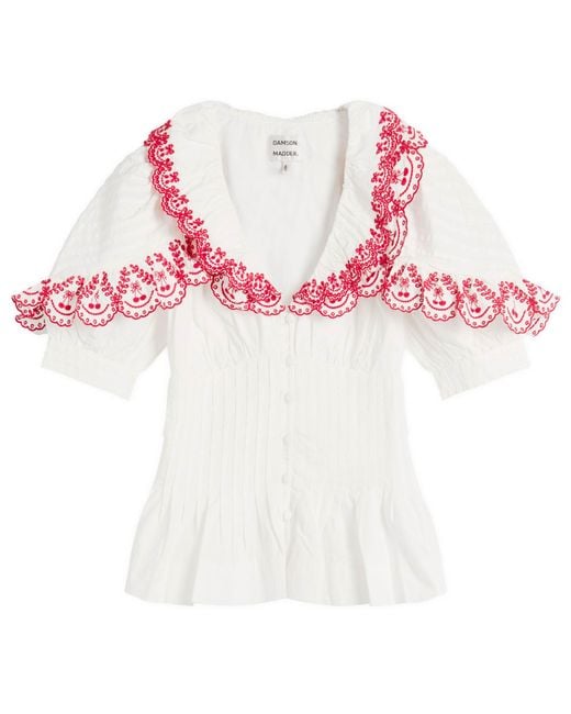 Damson Madder Pink Caroline Blouse