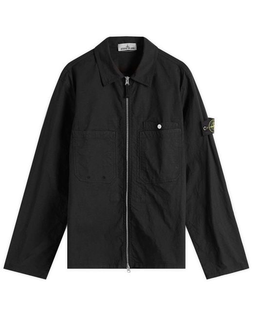 Stone Island Mil-Spec Stretch Ripstop-Tc Shirt Jacket in