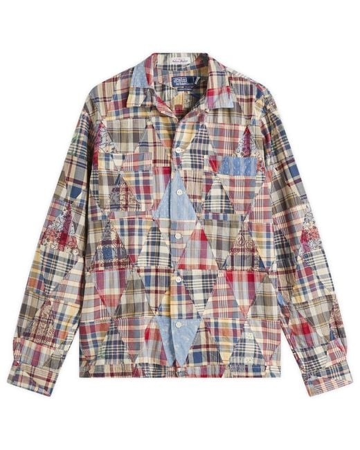 Polo Ralph Lauren Multicolor Multi Madras Patchwork Shirt for men