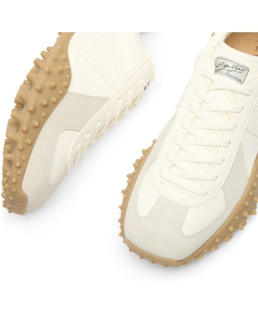 Eytys White Aria Leather Sneakers for men