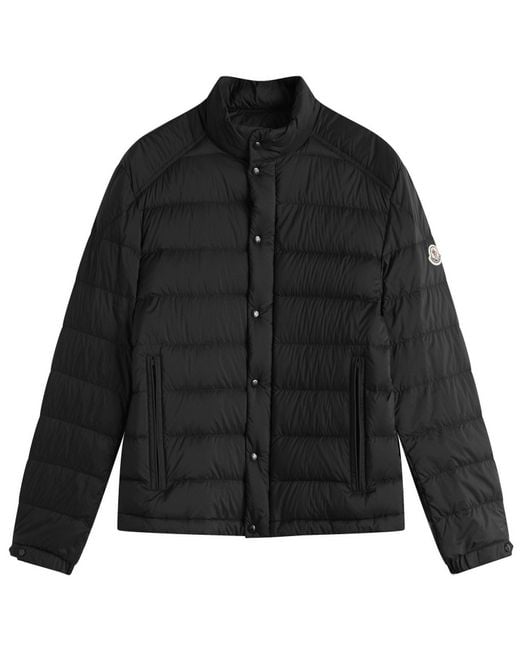 Moncler Black Recycled Longue Saison Opaque Selves Jacket for men