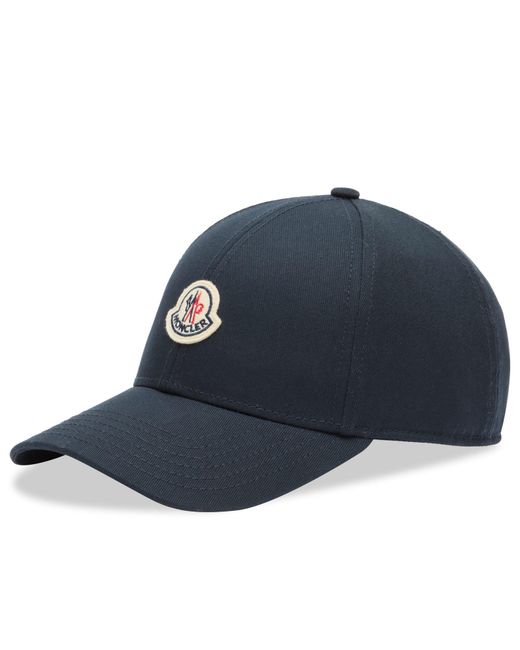 Moncler Blue Baseball Cap for men