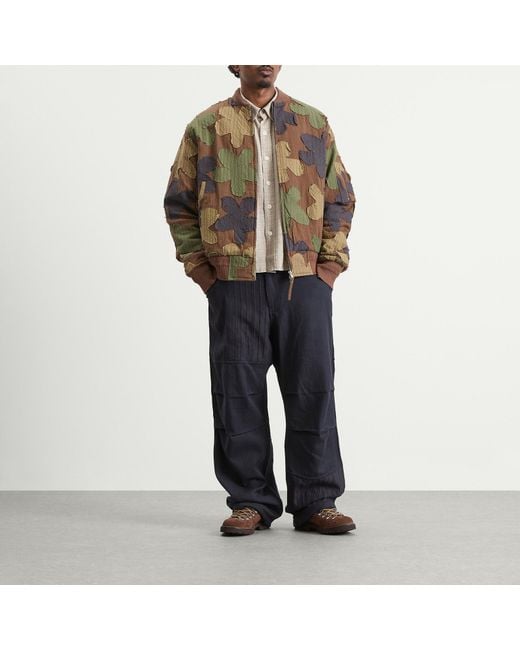 Kardo Green Max Camo Bomber Jacket for men