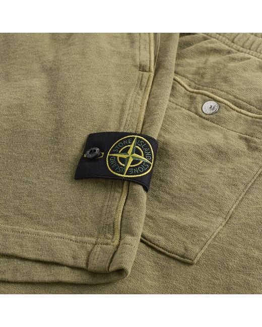 Stone Island Green Shorts