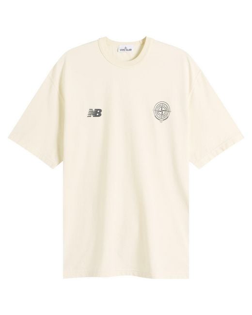 Stone Island Natural X New Balance T-Shirt for men