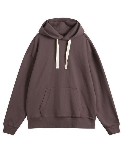 Merely Made Brown Nomadic Oversized Hoodie for men
