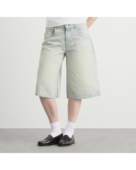 Levi's Blue Super Baggy Jorts