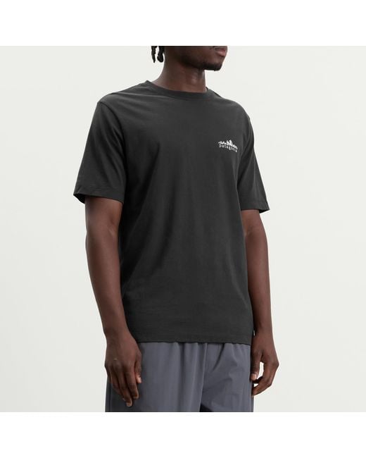 Patagonia Black Fitz Roy Foothills T-Shirt for men